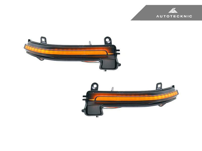 AutoTecknic f chassis tinted dynamic sequential led turn signal - iND Distribution