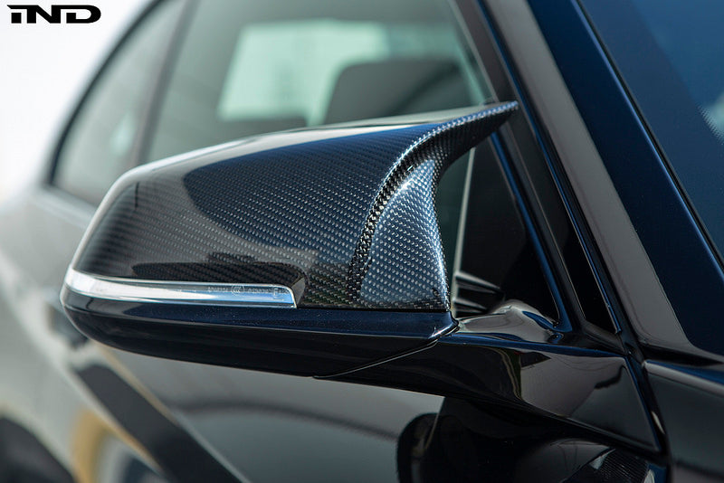 AutoTecknic m inspired dry carbon mirror cover set - iND Distribution