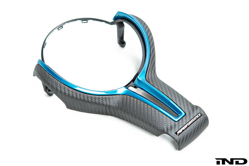 BMW m Performance matte carbon steering wheel trim - iND Distribution