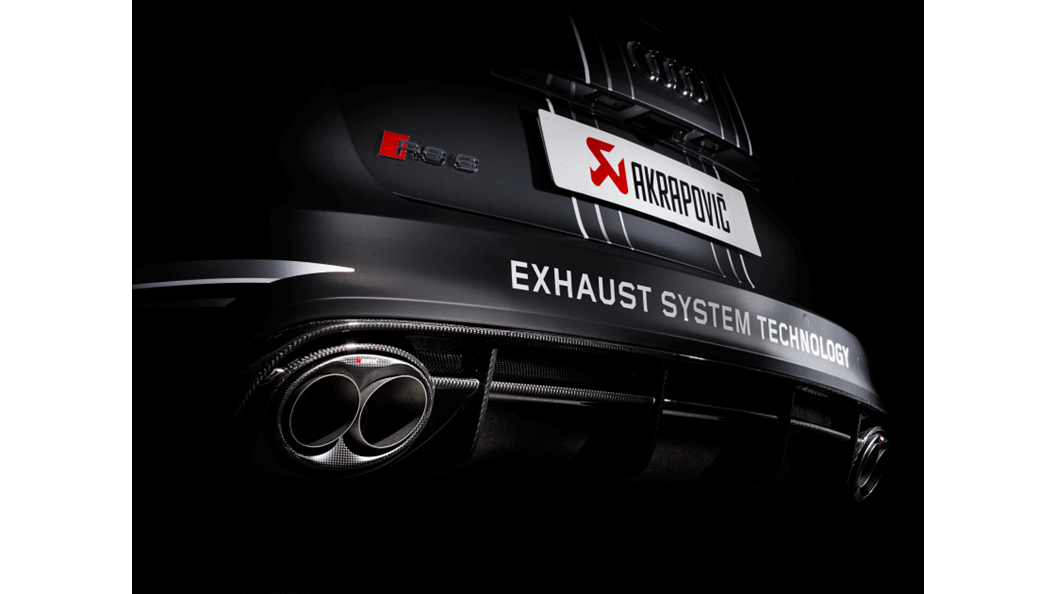 Akrapovic audi c7 rs6 avant evolution exhaust system w carbon tips titanium - iND Distribution