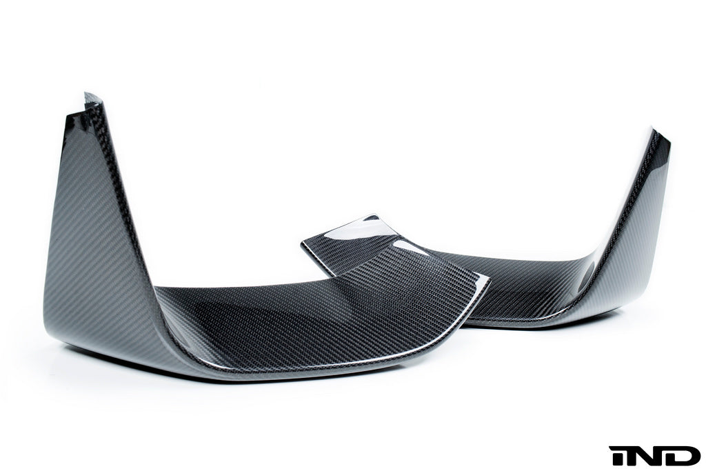 BMW m Performance f8x m3 m4 carbon front splitters lower lip splitter - iND Distribution