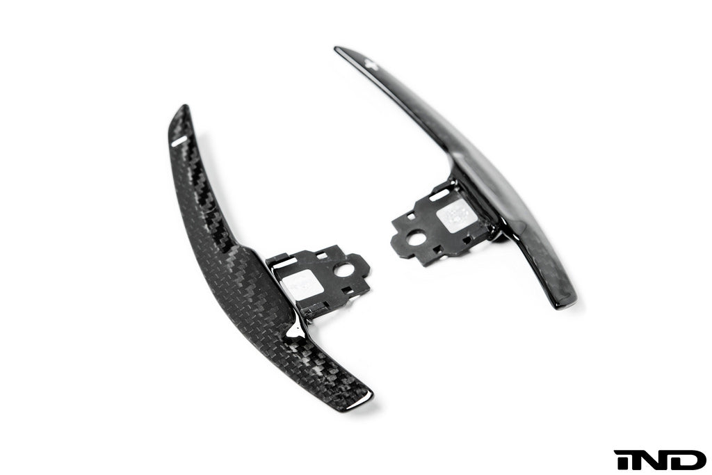 AutoTecknic f chassis dry carbon shift paddle set dct - iND Distribution