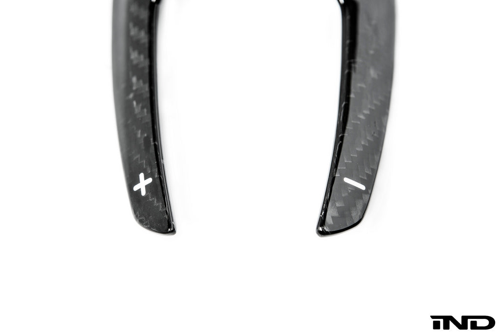 AutoTecknic f chassis dry carbon shift paddle set dct - iND Distribution