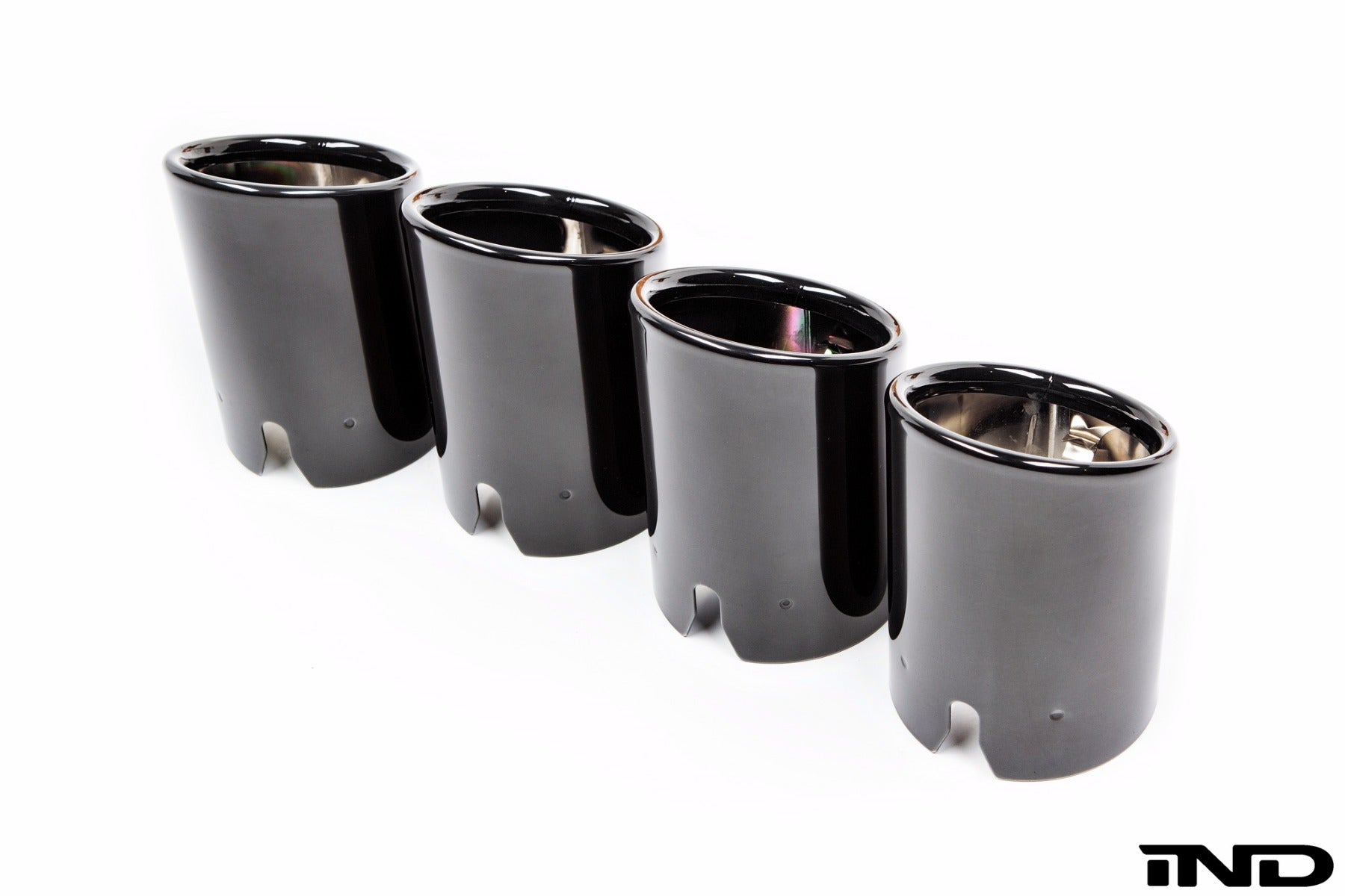 BMW f87 m2 black chrome exhaust tips - iND Distribution
