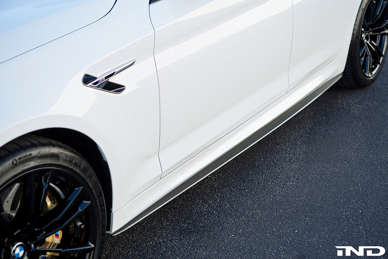BMW f90 m5 m Performance carbon side skirt set - iND Distribution