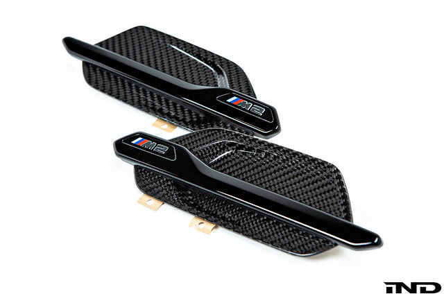 BMW f87 m2 m Performance carbon side marker set - iND Distribution