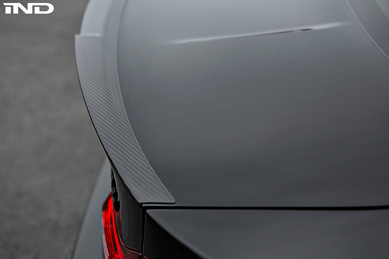 BMW m Performance f82 m4 carbon trunk spoiler - iND Distribution