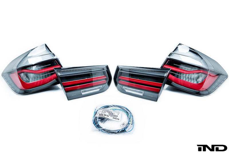 BMW f80 m3 m Performance blackline euro tail light set - iND Distribution