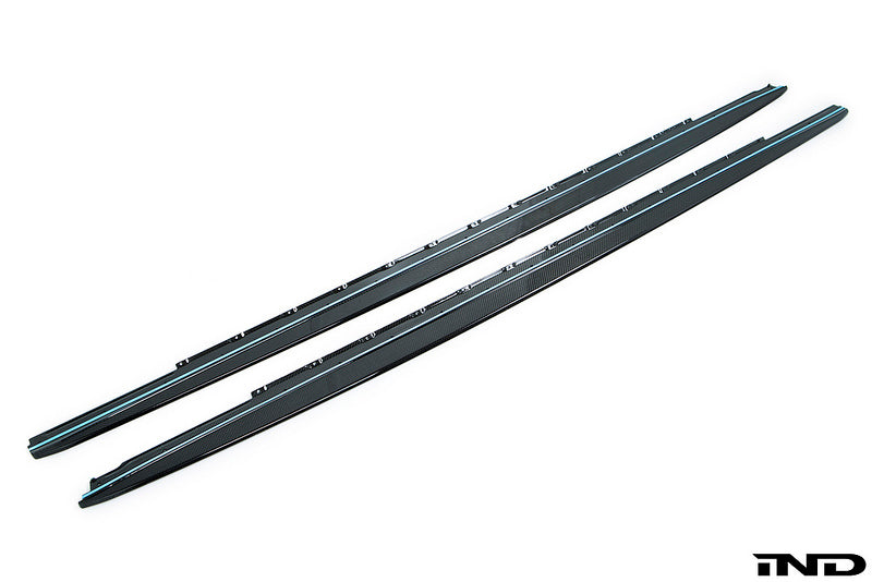 BMW f90 m5 m Performance carbon side skirt set - iND Distribution