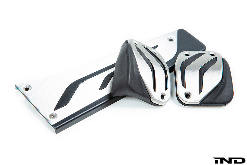 BMW m Performance stainless steel manual dct pedal set - iND Distribution