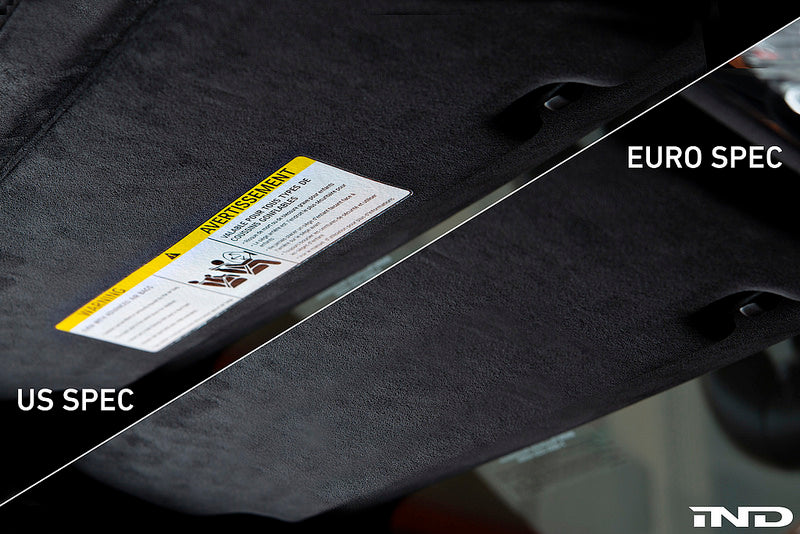 BMW OEM f90 m5 european sun visor set - iND Distribution