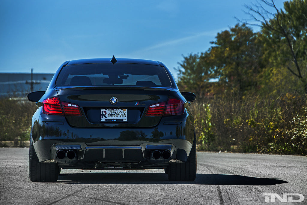 RKP f10 m5 carbon fiber rear center diffuser - iND Distribution
