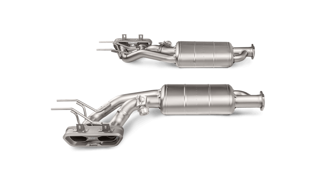 Akrapovic w463 g63 amg evolution exhaust system w tip set titanium - iND Distribution