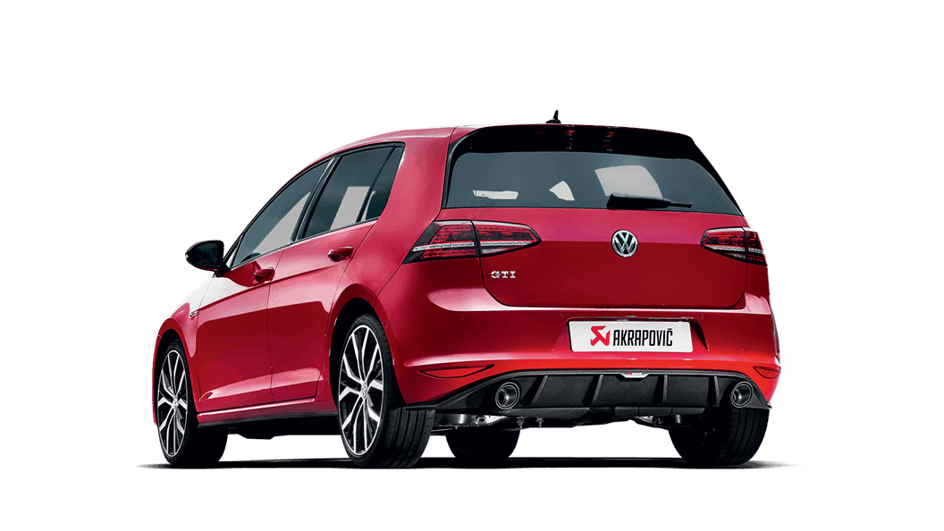 Akrapovic gti mk vii slip on exhaust system - iND Distribution