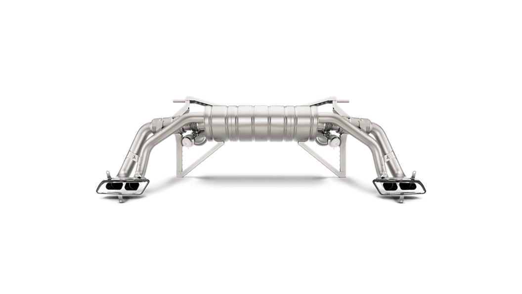 Akrapovic audi r8 5 2 fsi coupe spyder slip on exhaust system w carbon tip set titanium - iND Distribution