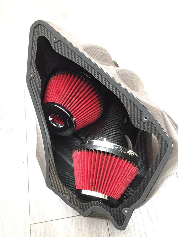 Eventuri c7 rs6 rs7 carbon fiber intake system - iND Distribution