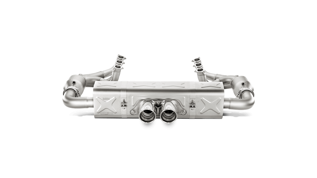 Akrapovic 991 911 gt3 rs evolution race header set - iND Distribution