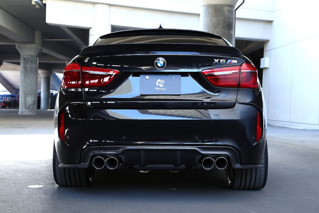 3d design f86 x6m carbon rear diffuser - iND Distribution