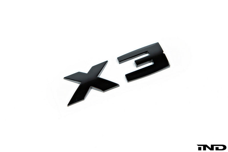 iND g01 x3 painted trunk emblem - iND Distribution