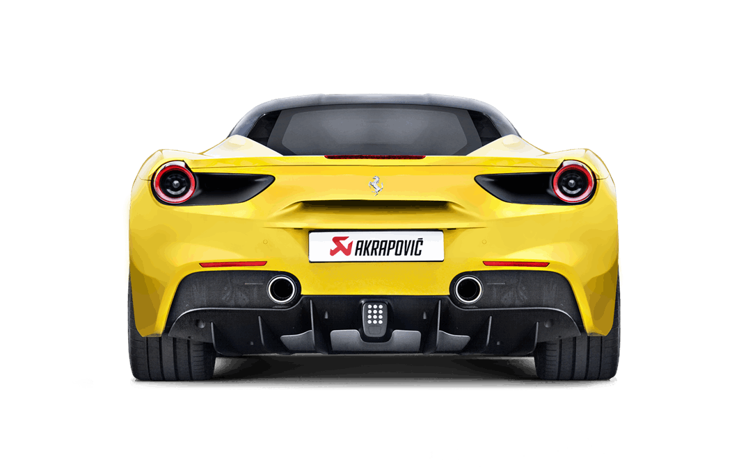 Akrapovic 488 gtb 488 spider exhaust - iND Distribution