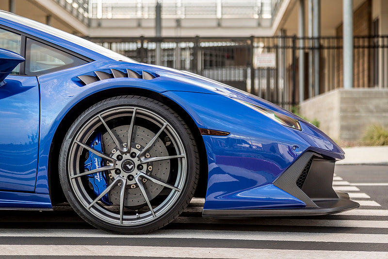 Vorsteiner huracan novara edizione carbon front fenders with integrated vent - iND Distribution