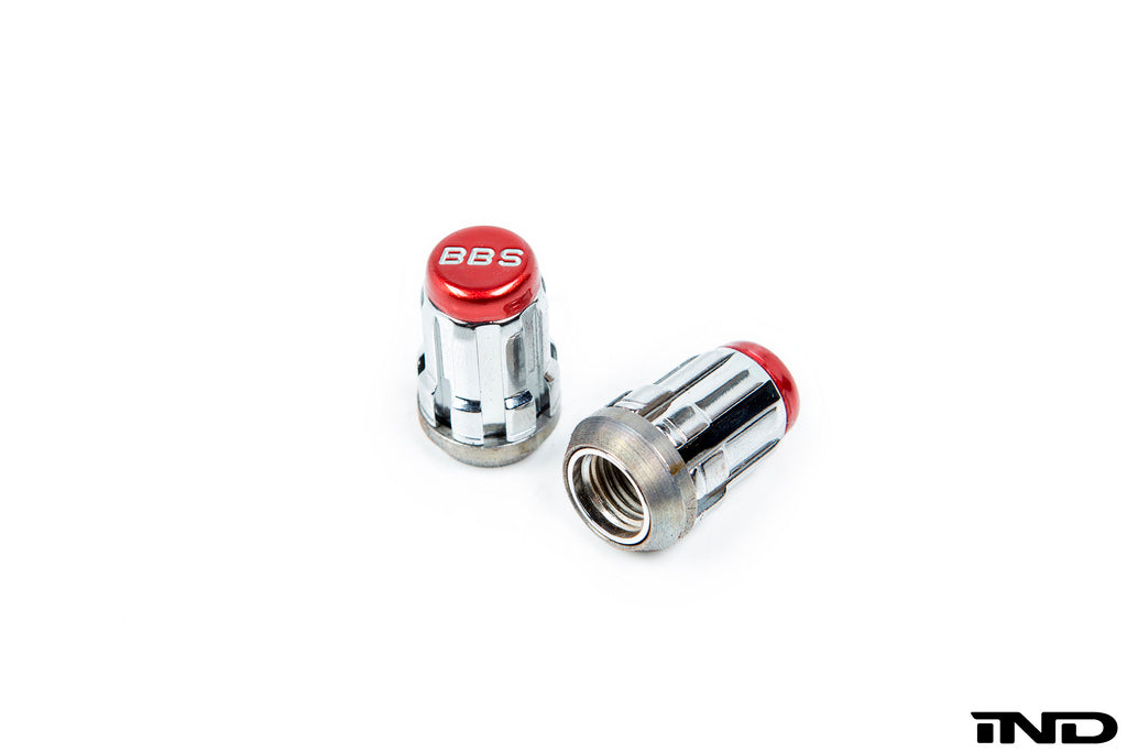 BBS mcgard lug nut set red - iND Distribution