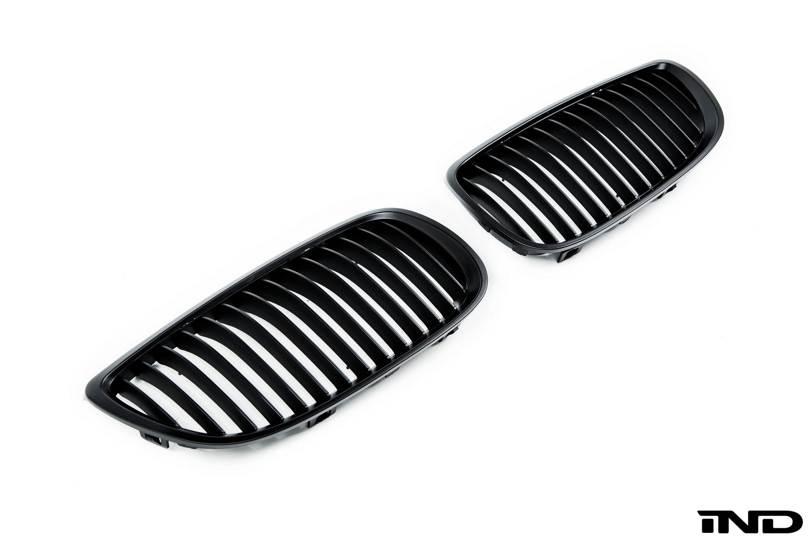 iND e9x m3 matte black front grille set - iND Distribution