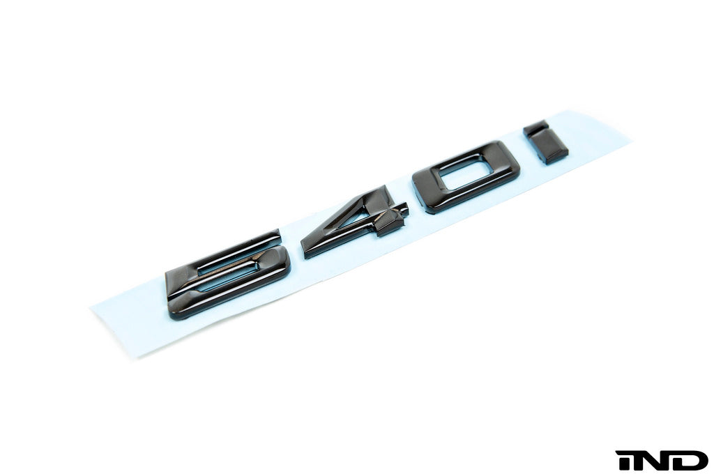 iND g30 540i painted trunk emblem - iND Distribution