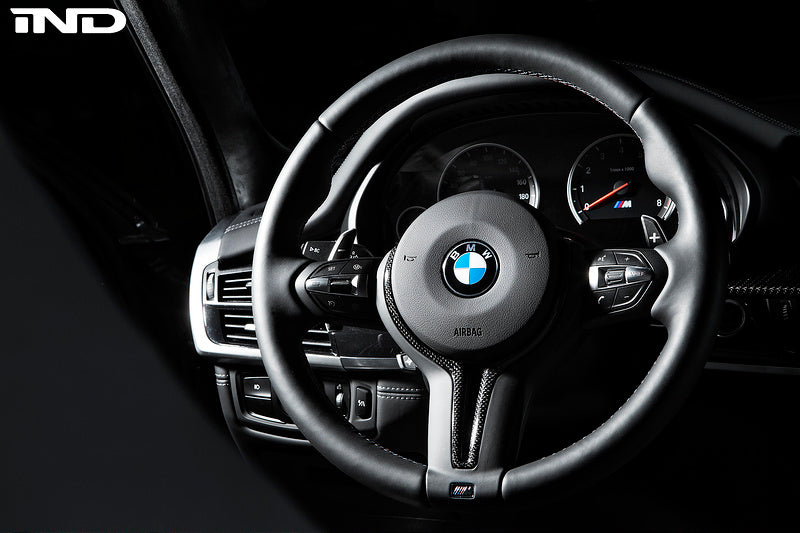 iND carbon fiber steering wheel trim - iND Distribution