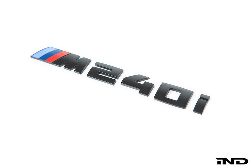 iND f22 m235i m240i painted trunk emblem - iND Distribution