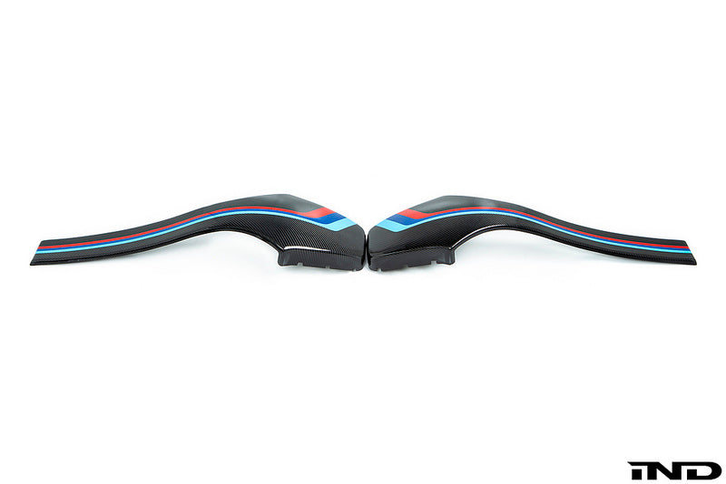 iND f80 m3 f82 m4 painted dry carbon fiber seat back cover set - iND Distribution