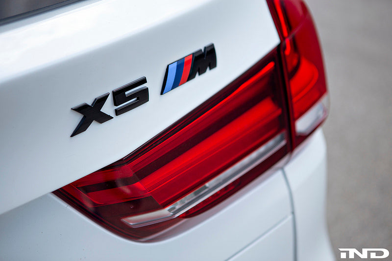 iND f85 x5m painted trunk emblem - iND Distribution