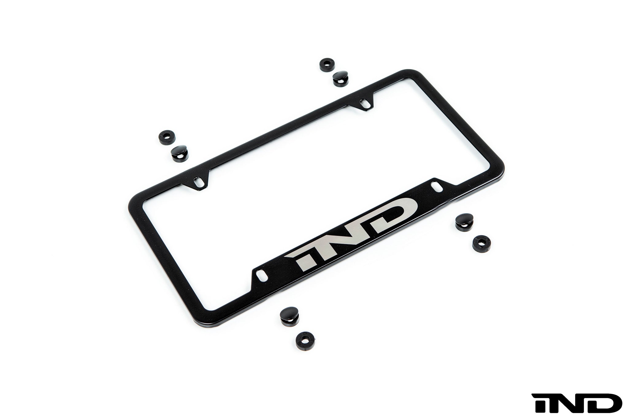 iND logo license plate frame - iND Distribution