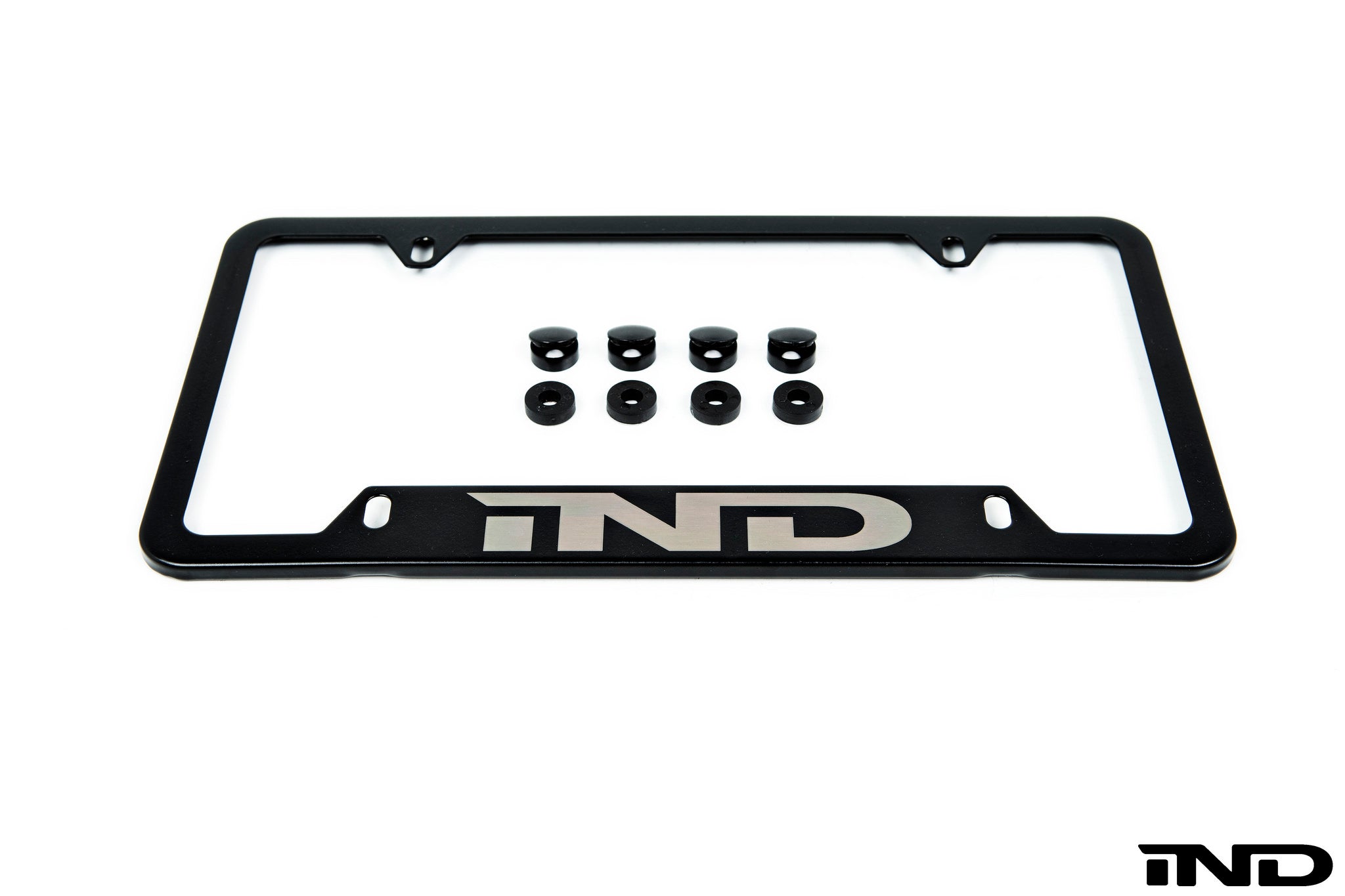 iND logo license plate frame - iND Distribution