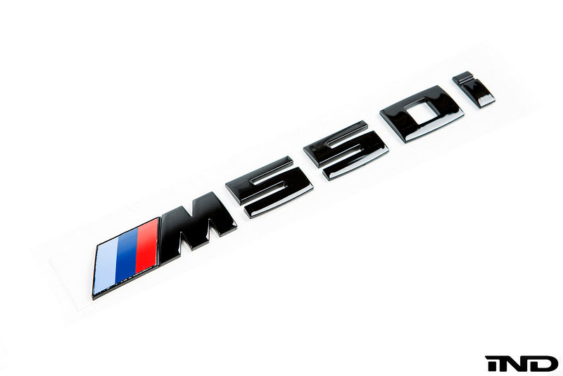 iND g30 m550i painted trunk emblem - iND Distribution