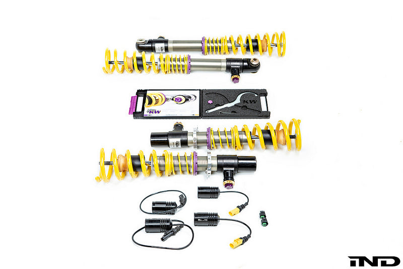 KW f90 m5 variant 4 coilover suspension - iND Distribution