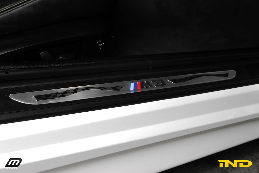 BMW OEM e92 m3 competition door sill set - iND Distribution