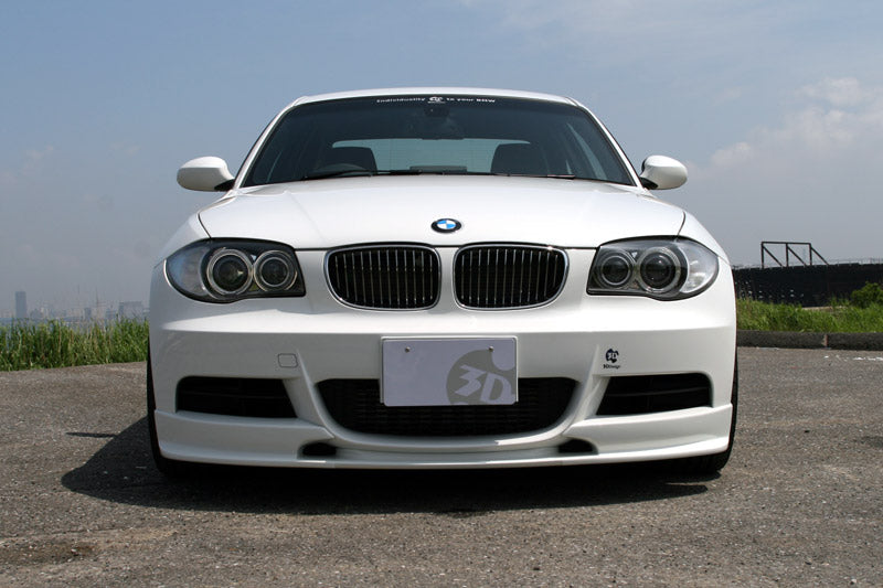 3d design e82 m sport front lip spoiler - iND Distribution