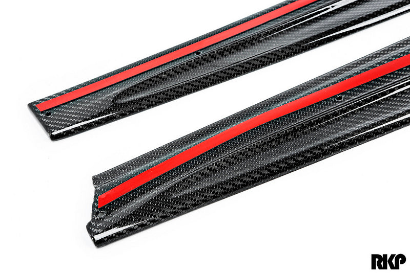 RKP f80 m3 carbon side skirt set - iND Distribution