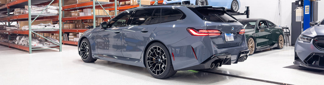 BMW G99 M5 Touring Window Tint Installation – First Step in Our Build