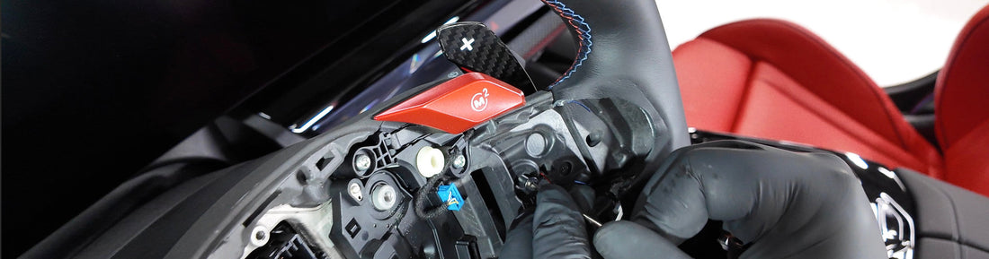 Madtrace Carbon Paddle Shifters for BMW G90 & G99 M5 – In Stock with DIY Install Guide