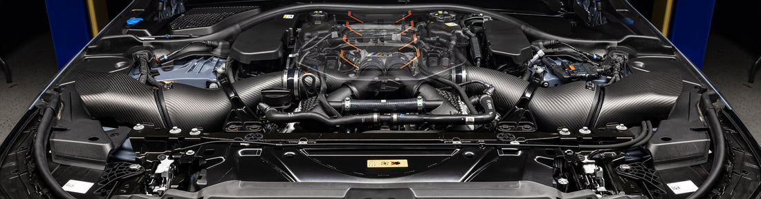 Eventuri G9X M5 Turbo Inlets Installed on Our G99 M5 Touring