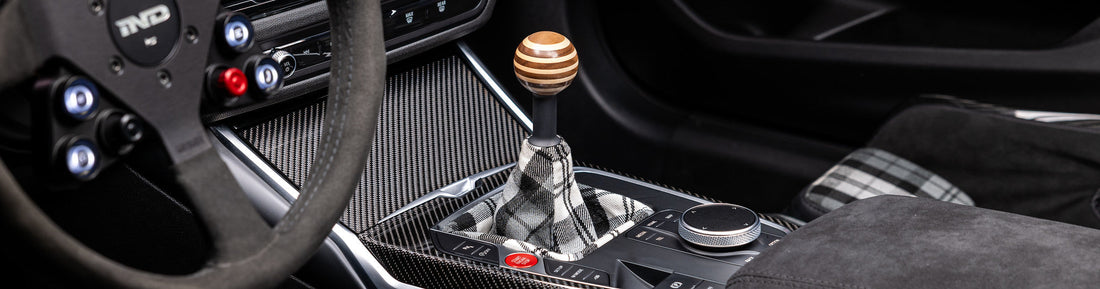 Porsche 917 Style Wood Classic Shift Knob for BMW G8X M2 / M3 / M4