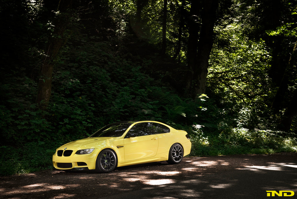 Oregon Gold Rush - Dakar Yellow E92 M3 full official photoshoot