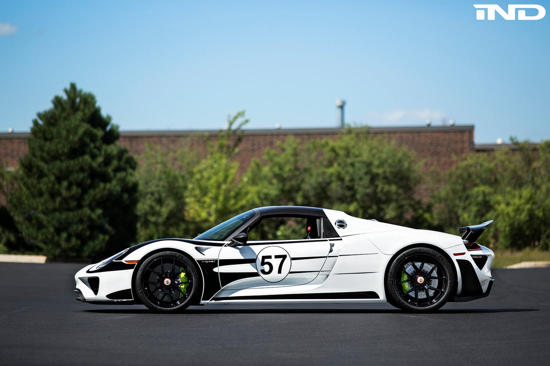 IND installs HRE P101 on a Porsche 918!