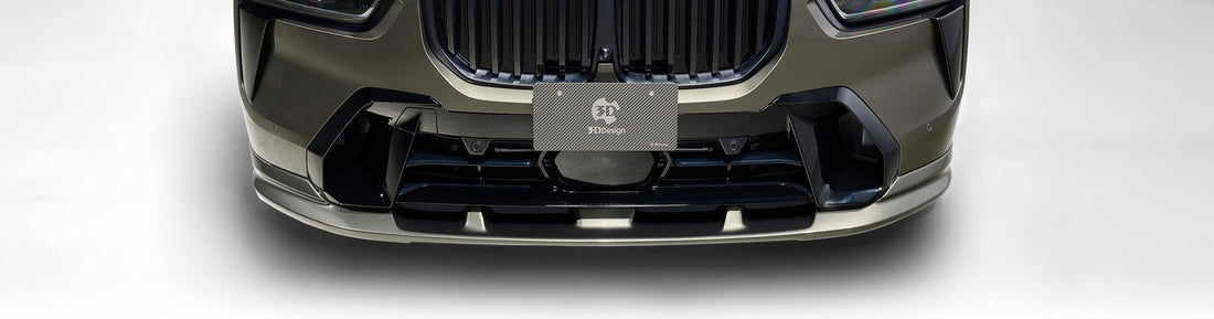 3D Design's G07 X7 LCI M-Sport Front Lip Spoiler