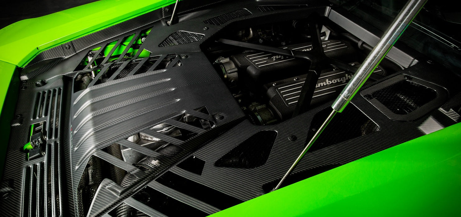 Product Update: Eventuri Lamborghini Huracan Carbon Engine Cover Set and Huracan / R8 V10 Carbon Intake