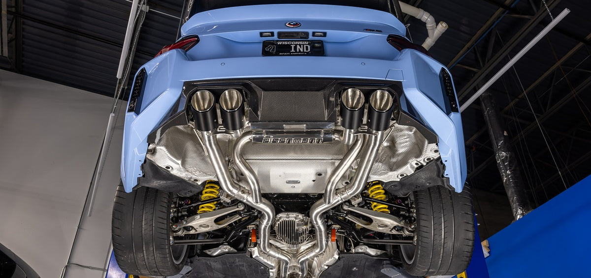 Introducing the Eisenmann G87 M2 Twin-Flow Exhaust System!
