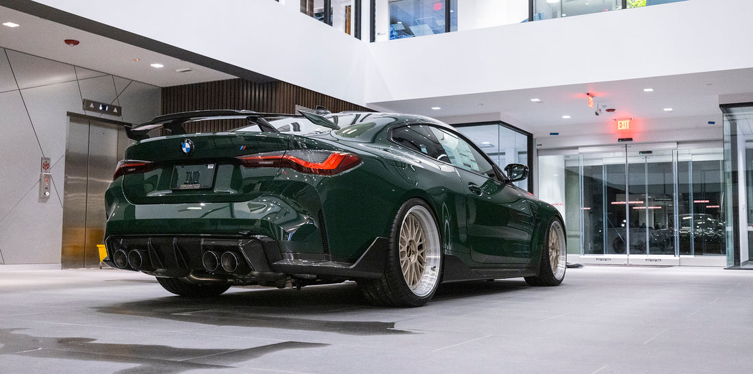 IND’s British Racing Green M4 Sets The Bar High At T14 HQ