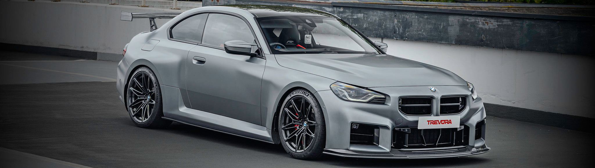 TREVORA Unveils the TR87 Track Front Splitter for the BMW G87 M2